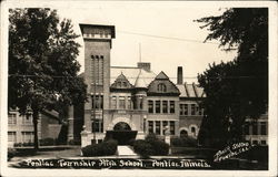 Pontiac Township High School Postcard