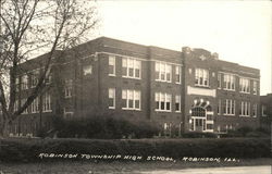 Robinson Township High School Illinois Postcard Postcard Postcard