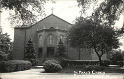 St. Mary's Church Riverside, IL Postcard Postcard Postcard