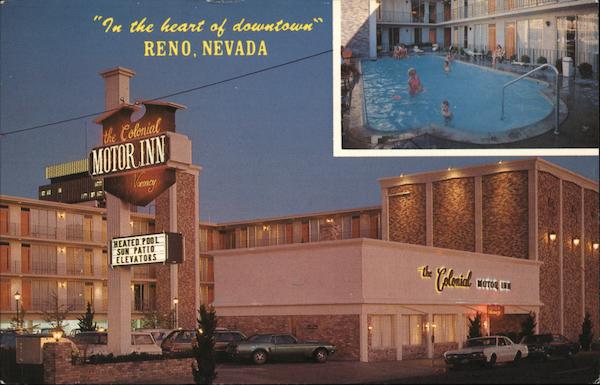 The Colonial Motor Inn Reno Nevada