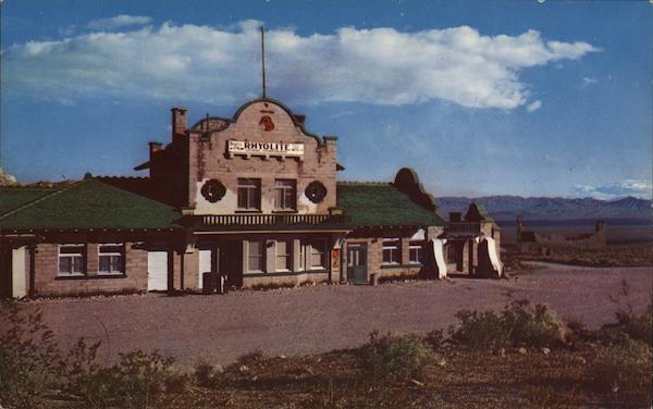 $100,000 Railroad Depot Rhyolite Nevada