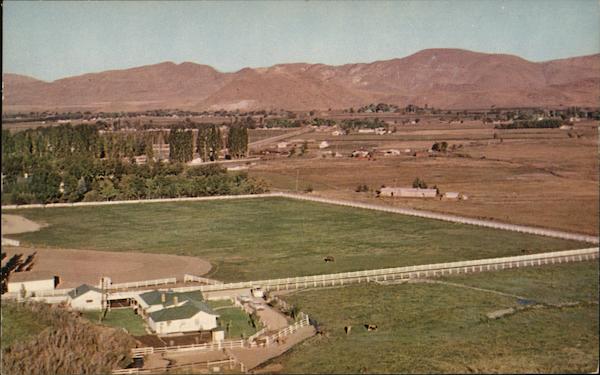 View of Fertile Valley in Nevada Reno