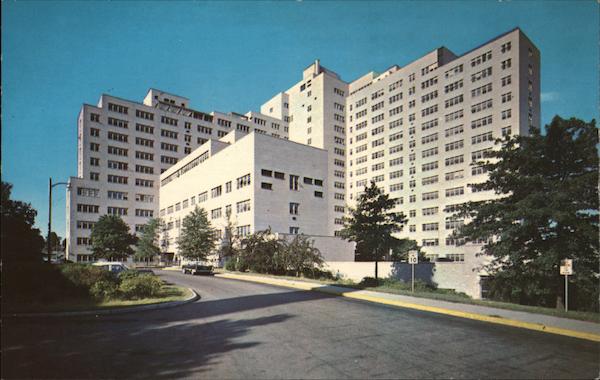 Main Entrance Veterans' Administration Hospital Boston Massachusetts
