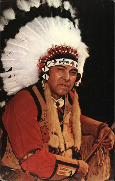 Strong Horse of Narragansett Tribe Rhode Island Native Americana