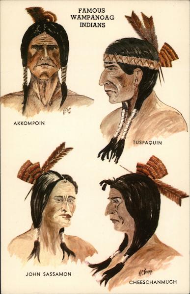 Famous Wampanoag Indians Norris C. Tripp Native Americana