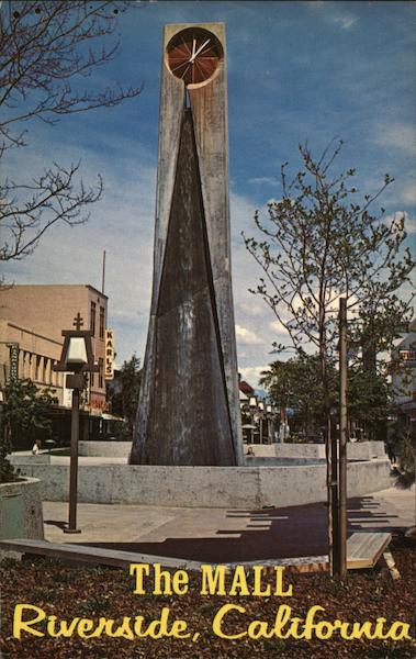 The Clock Tower, Downtown Mall Riverside California