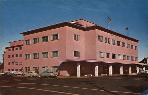 Hall of Justice and Records Redwood City California