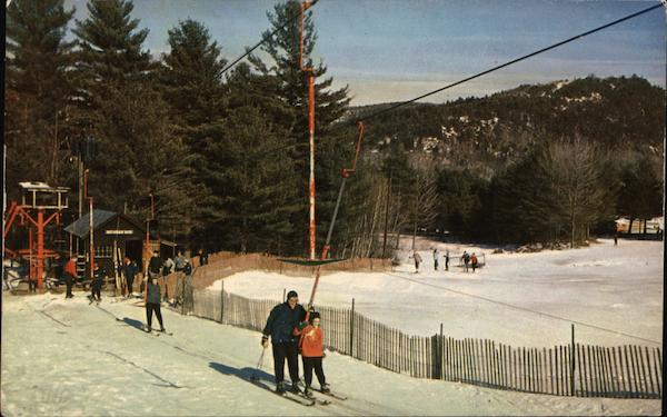 T-Bar at Belknap Mountain Ski Area Gilford New Hampshire