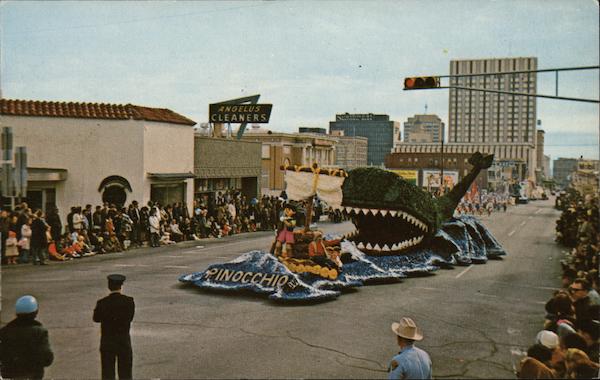 Pinocchio - 34th Annual Southwestern Sun Carnival Parade El Paso Texas