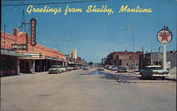 Main Street Shelby Montana