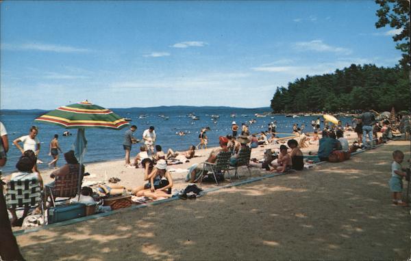 Popular Ellacoya State Beach Gilford New Hampshire