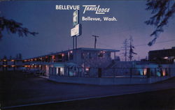 TraveLodge Bellevue, WA Postcard Postcard Postcard