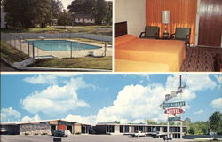 Hi De Ho Motel and Restaurant Postcard