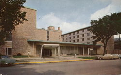 Burge Hall, Women's Residence Iowa City, IA Postcard Postcard Postcard