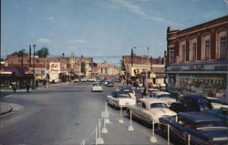 Concord Street Framingham, MA Postcard Postcard Postcard