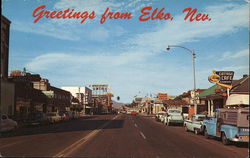 Greetings From Elko Nevada Postcard Postcard Postcard