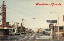 Hawthorne, Nevada Postcard