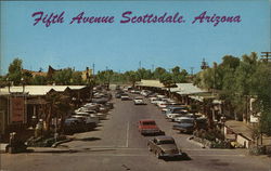 Fifth Avenue Scottsdale, AZ Postcard Postcard Postcard