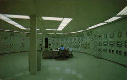 Glen Canyon Dam Control Room Postcard