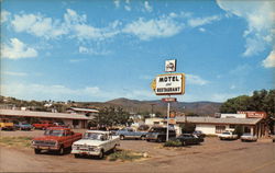 Duncan's Oak Hills Motel & Restaurant Postcard
