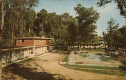 Bel-Air Apartment Motel Port Austin, MI Postcard Postcard Postcard