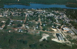 Bird's Eye View of Harrison Michigan Postcard Postcard Postcard