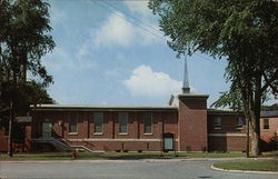 Chapel at Veterans Administration Center, Togus, Maine Postcard