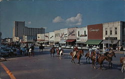 Western Parade Bryan, TX Postcard Postcard Postcard