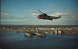Quonset Point Naval Air Station Rhode Island Postcard Postcard 