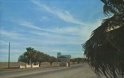 Entrance to Laughlin Air Force Base Del Rio, TX Postcard Postcard Postcard