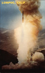 Minuteman Launch by Research and Development, Vandenberg A. F. B. Postcard