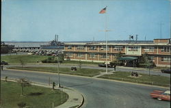 Atlantic Fleet Mine Force Headquarters Postcard