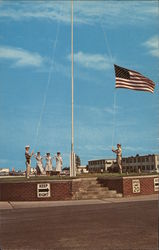 Retreat Ceremony, Charleston Air Force Base South Carolina Postcard Postcard Postcard