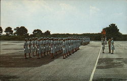 Guidon Ceremony, Marine Corps Recruit Depot Parris Island, SC Postcard Postcard Postcard