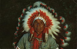 Daniel Hornbuckle, Cherokee Indian Postcard
