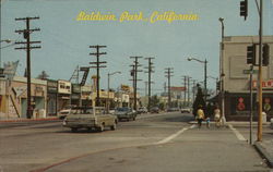 Business District Postcard