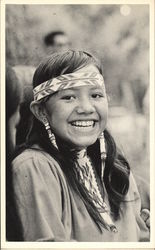 Pow Wow Time Native Americana Postcard Postcard Postcard