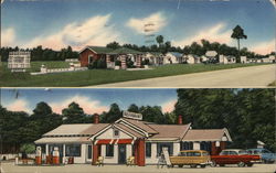 Pinewood Cottages Darien, GA Postcard Postcard Postcard