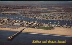 Balboa and Balboa Island California Postcard Postcard Postcard
