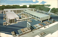 Howard Johnson's Motor Lodge. - Fenway Postcard