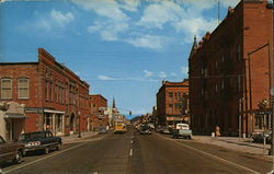 Street Scene Anaconda, MT Postcard Postcard Postcard