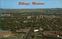 Business District Billings, MT Postcard Postcard Postcard