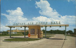 SAC Gate Offutt Air Force Base, NE Postcard Postcard Postcard