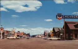 Main Street West Yellowstone, MT Postcard Postcard Postcard