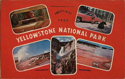 Greetings From Yellowstone National Park Postcard