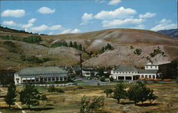 Mammoth Springs Hotel Postcard