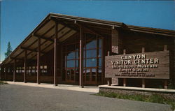 Canyon Visitor Center Yellowstone National Park, WY Postcard Postcard Postcard