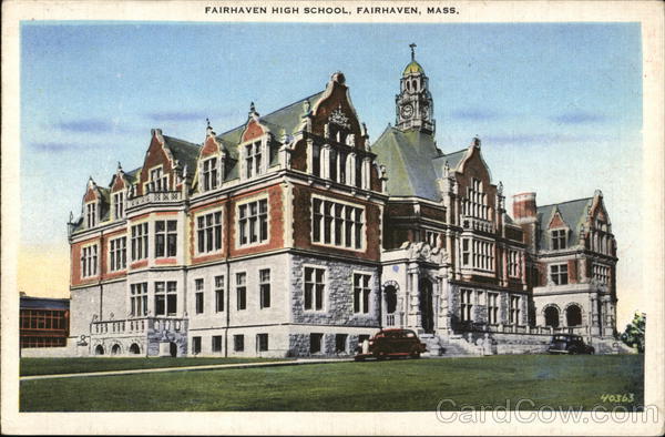 High School Building Fairhaven Massachusetts