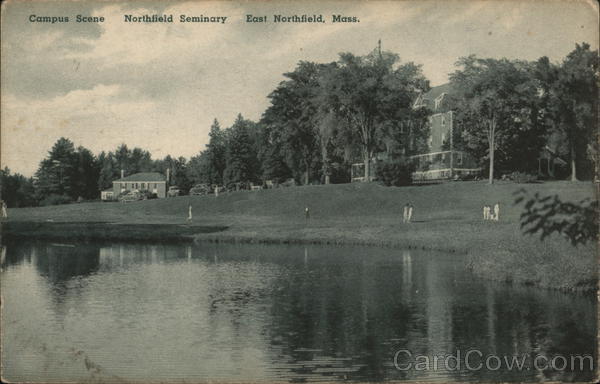 Campus Scene, Northfield Seminary East Northfield Massachusetts