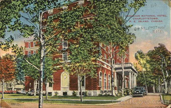 Canadian National Hotel Charlottetown PE Canada Prince Edward Island